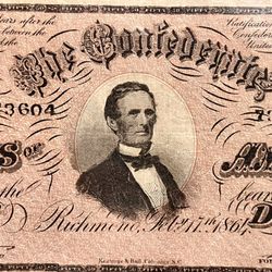 1864 Confederate $50 Columbia, SC Note