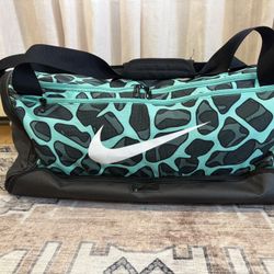 Nike Large Duffel Bag – Teal/Black