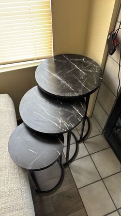 Three set of coffee tables