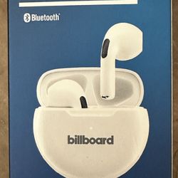 Billboard Wireless Earbuds With Charging Case