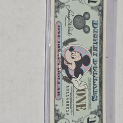 1996 Disney Collectable Dollars  ( 1 Uncerculated)