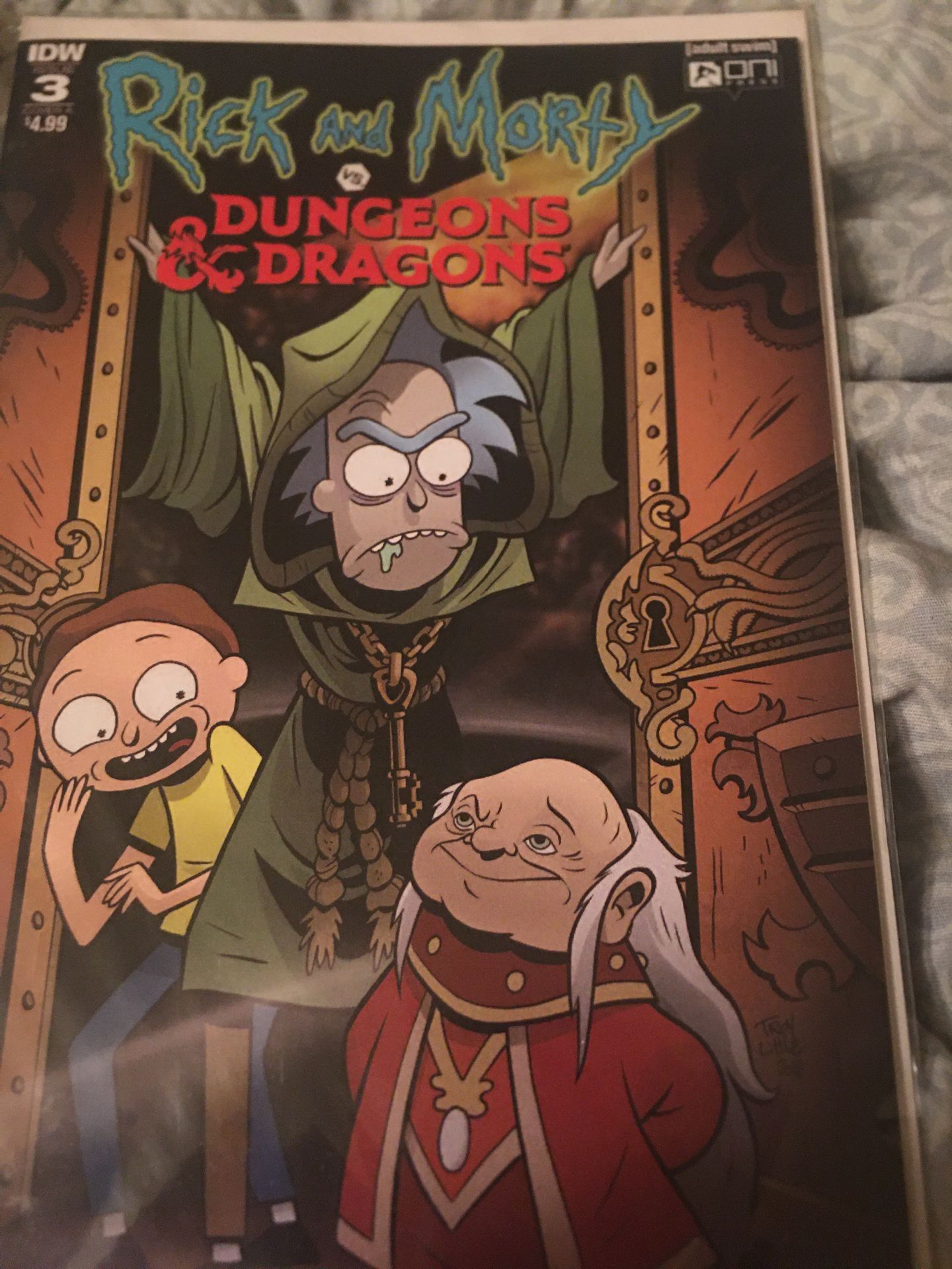 Issue #3 Rick and Morty Dungeons & Dragons