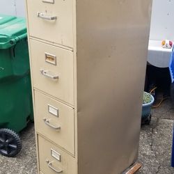 4 Drawer File or Storage Cabinet
