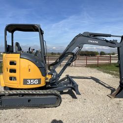 2018 Deere 35G Mini Excavator 