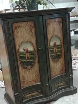 Golf tv cabinet