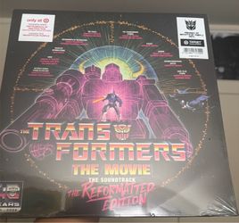 Transformers The Movie Soundtrack 40th Anniversary Vinyl