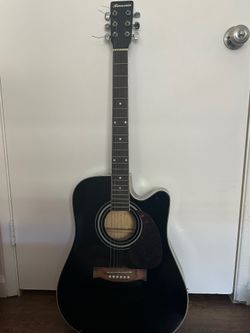 Harmonia Starter Acoustic-Electric Guitar - Black