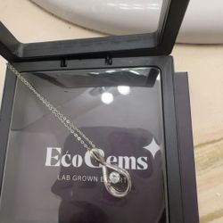 Lab Diamond Necklace 