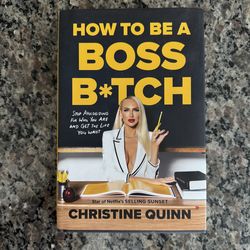 How to be a boss b*tch - Christine Quinn Netflix