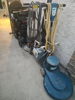 Floor polisher equipment business