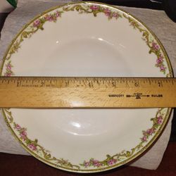 Antique T&V Limoges France 7" Bowl 