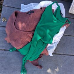 Free Bag Of Ladies Tops Size Small / Medium