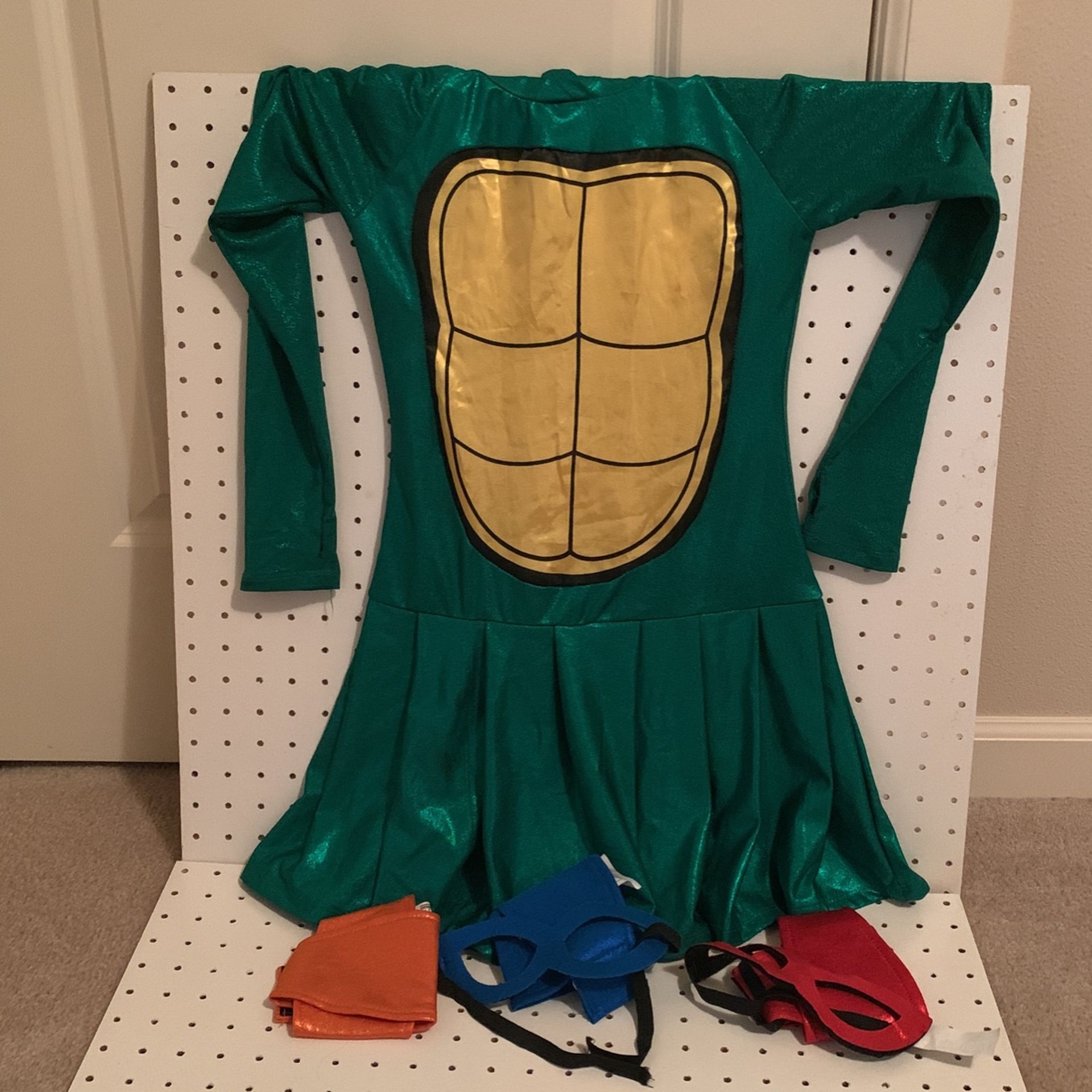 Teenage mutant ninja turtles little girl costum