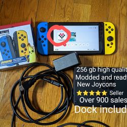Modded nintendo hotsell switch for sale