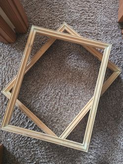 Wooden Frames! TWO!
