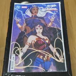 DC Marvel Batman Deadpool #1 (One Shot) Cover H Variant Jenny Frison Cover