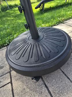 50lb Rolling Umbrella Stand