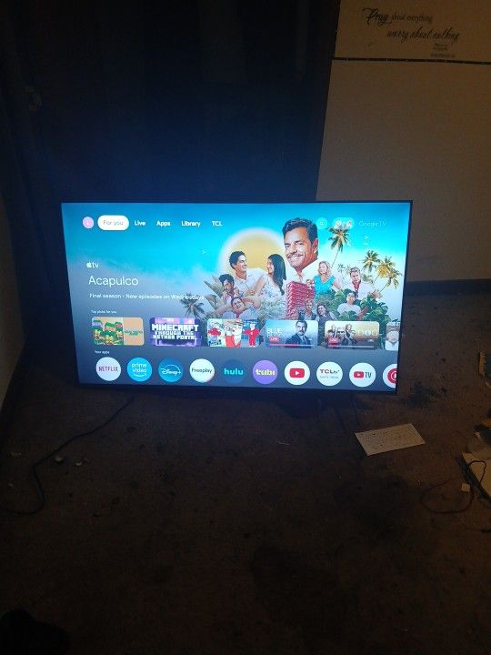 55' TV For Sale 150