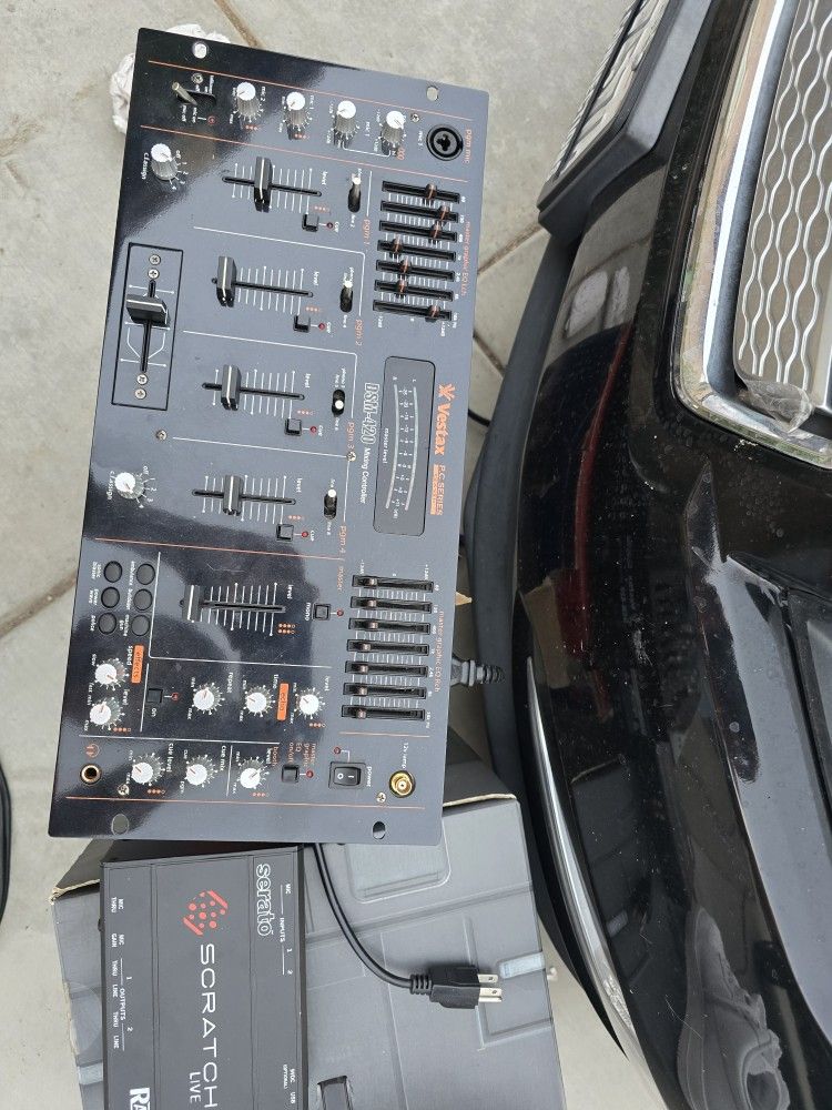 Vestax Controller And Serato Scratch Live