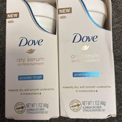 2 Dove Dry Serum Deodorant 48 Hour Protection