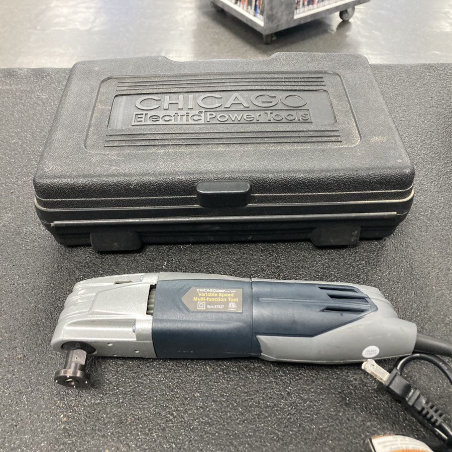 Chicago Electric Black Variable Speed Multifunction Power Tool 67537 Used  for Sale in Palm Bay, FL OfferUp