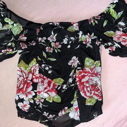 Floral Crop Top
