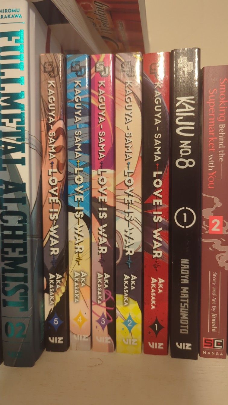 Kaguya Sama Love Is war Vol 1-5