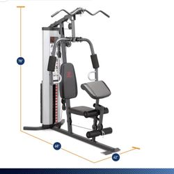 Marcy Home Gym System 150lb Weight Stack Machine | MWM-988