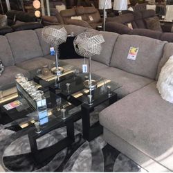 Ballinasloe Platinum RAF or LAF Sectional ✔️ Living room set /couch