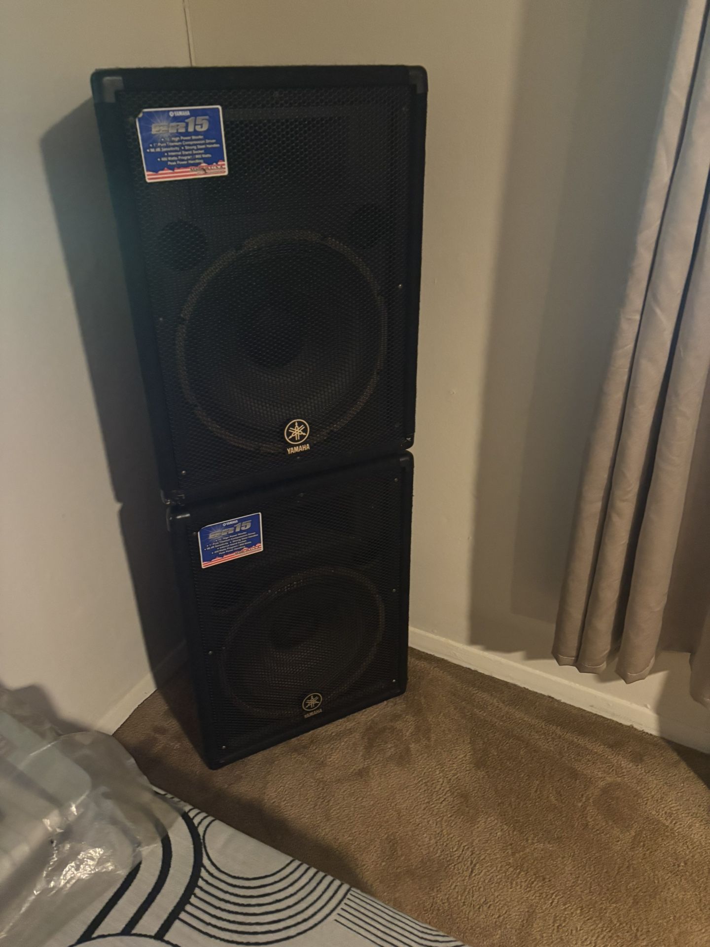 2 Yamaha DJ Speakers For Sale
