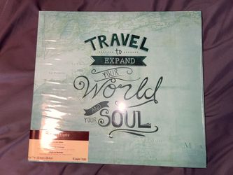 New travel scrapbook