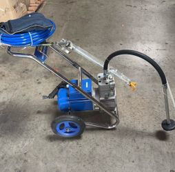 VEVOR Airless Paint Sprayer, 1500W High Efficiency Cart Airless Paint Sprayer, 1GPM 50FT Hose Paint Sprayer,Decreases Overspray by up to 55%, for Home