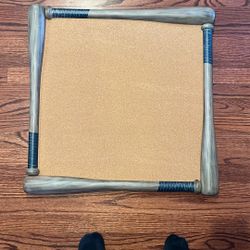 Pottery Barn Baseball Cork Board