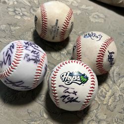 Signed Hillsboro Hops Minor League Players 4 