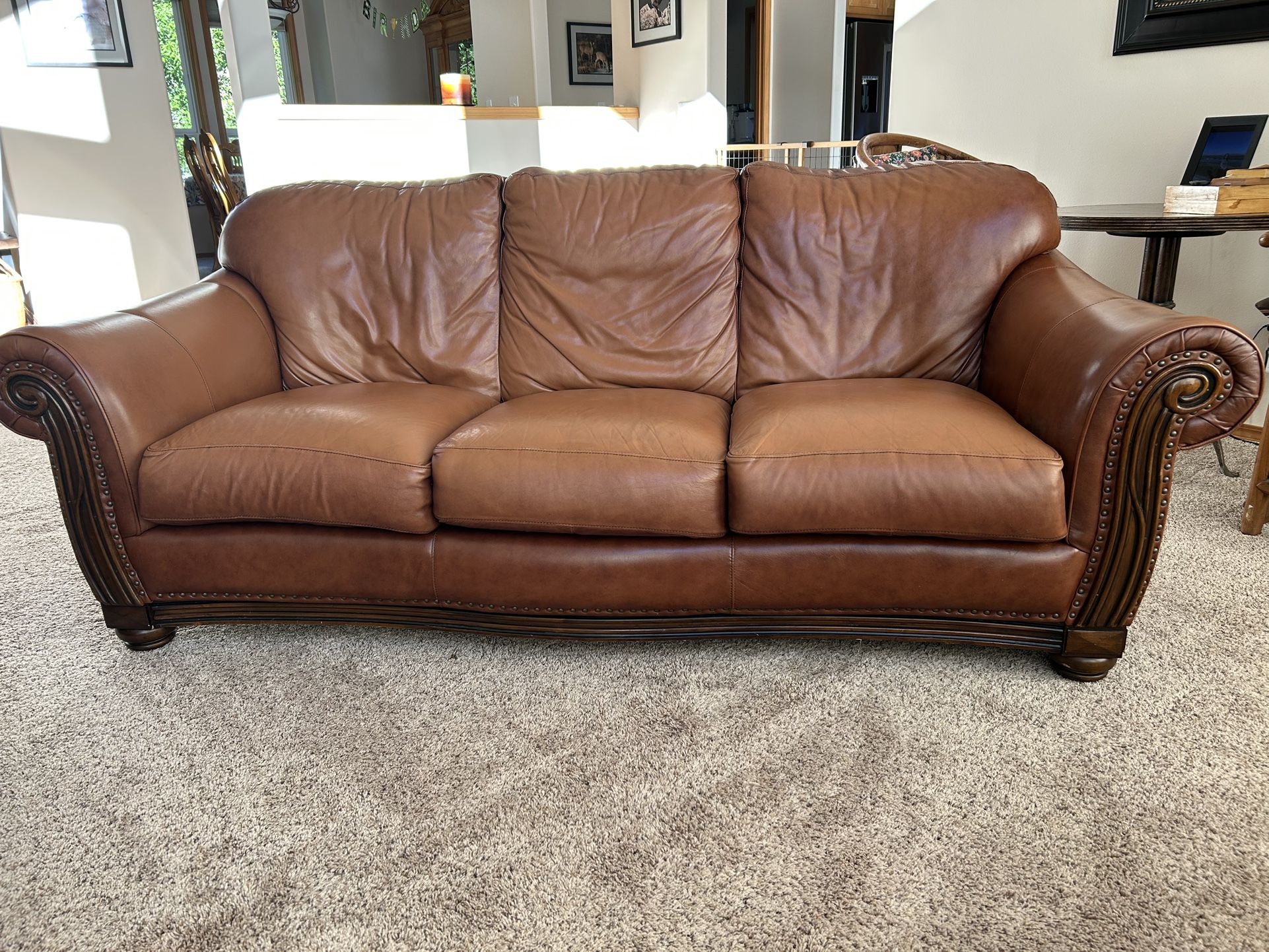 3-piece Leather Furniture Set
