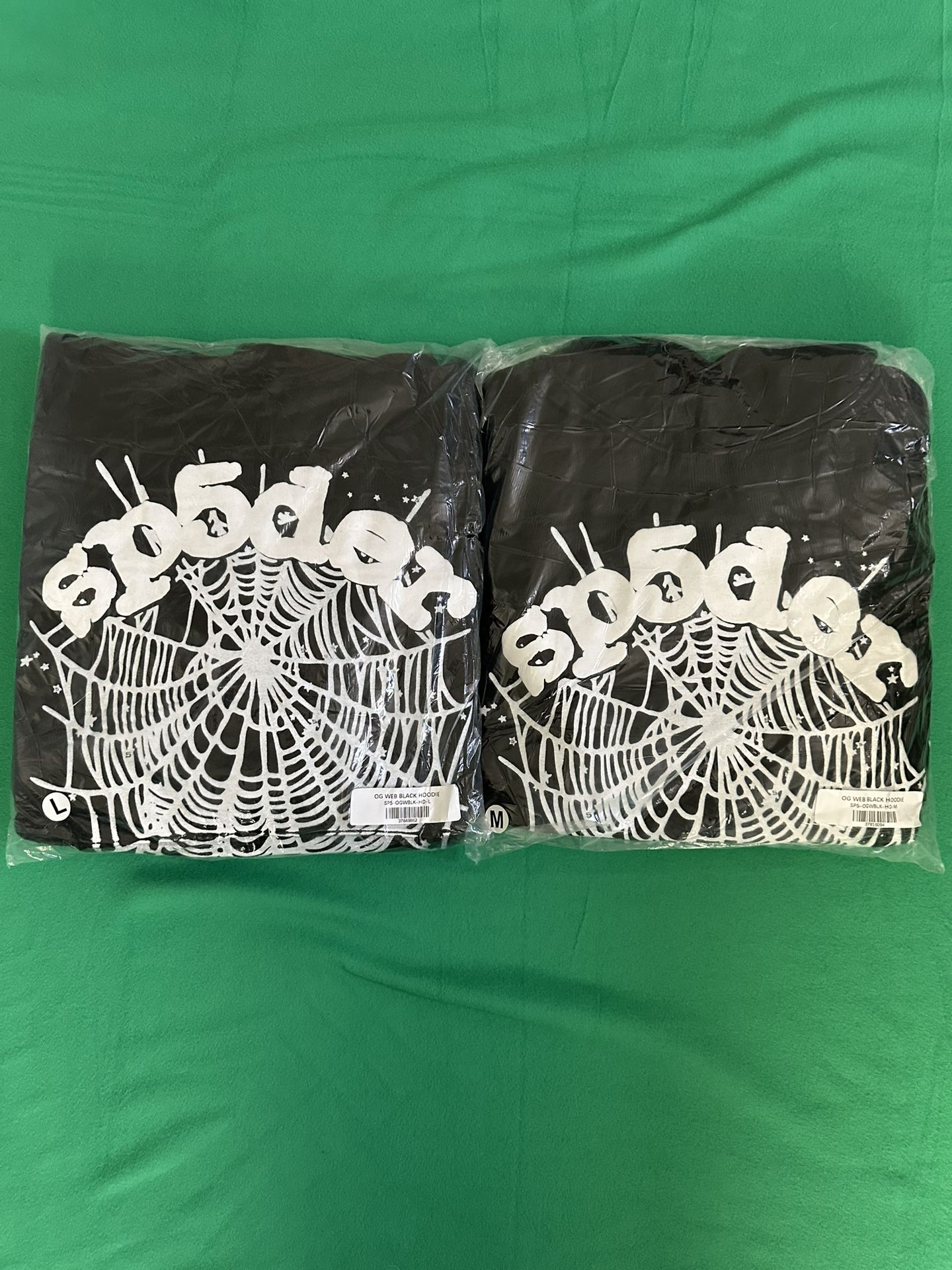 Black/White Spider Hoodie (BRAND NEW) Size M/L