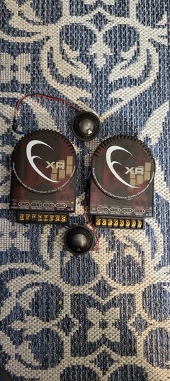 JL AUDIO TWEETER AND CROSSOVER