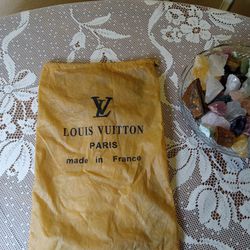 Louis Vuitton Dust Bag W Drawstring 13.5Lx9W