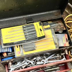 Tool Box with Tools