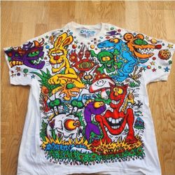 Zidzoii Joey Mars White T-Shirt