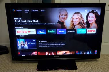 Panasonic 54" 1080p "Smart" HDTV with onn. Google TV Streaming Stick & Remote (MSRP: $1699)