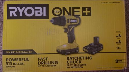 Ryobi ONE+ 18V Cordless Drill