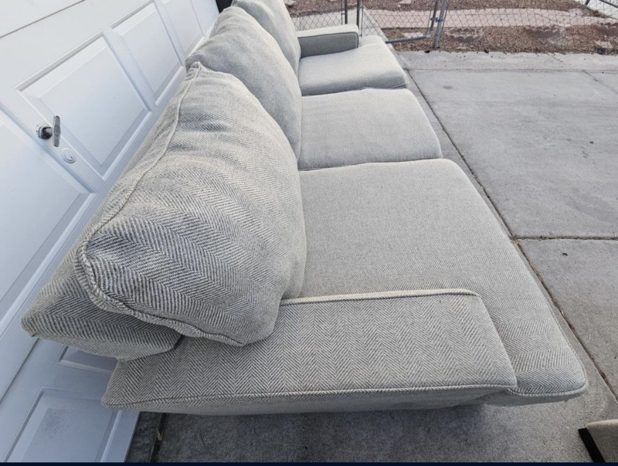Super Spacious Sofa Couch with Loveseat Sofa