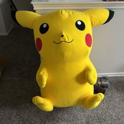 Giant Pikachu Like 4 Ft Tall 