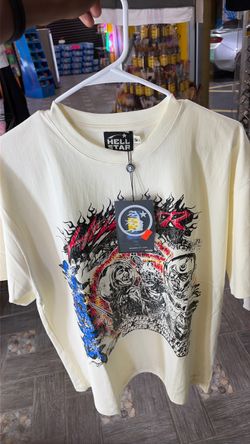 Hellstar Graphic T-Shirt Cream