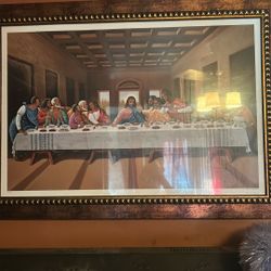 Last Supper Framed Photo