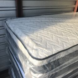   Mattresses: twin, full , queen regular ,  Colchon Nuevo Colchones plush or pillow top available cama bed mattres