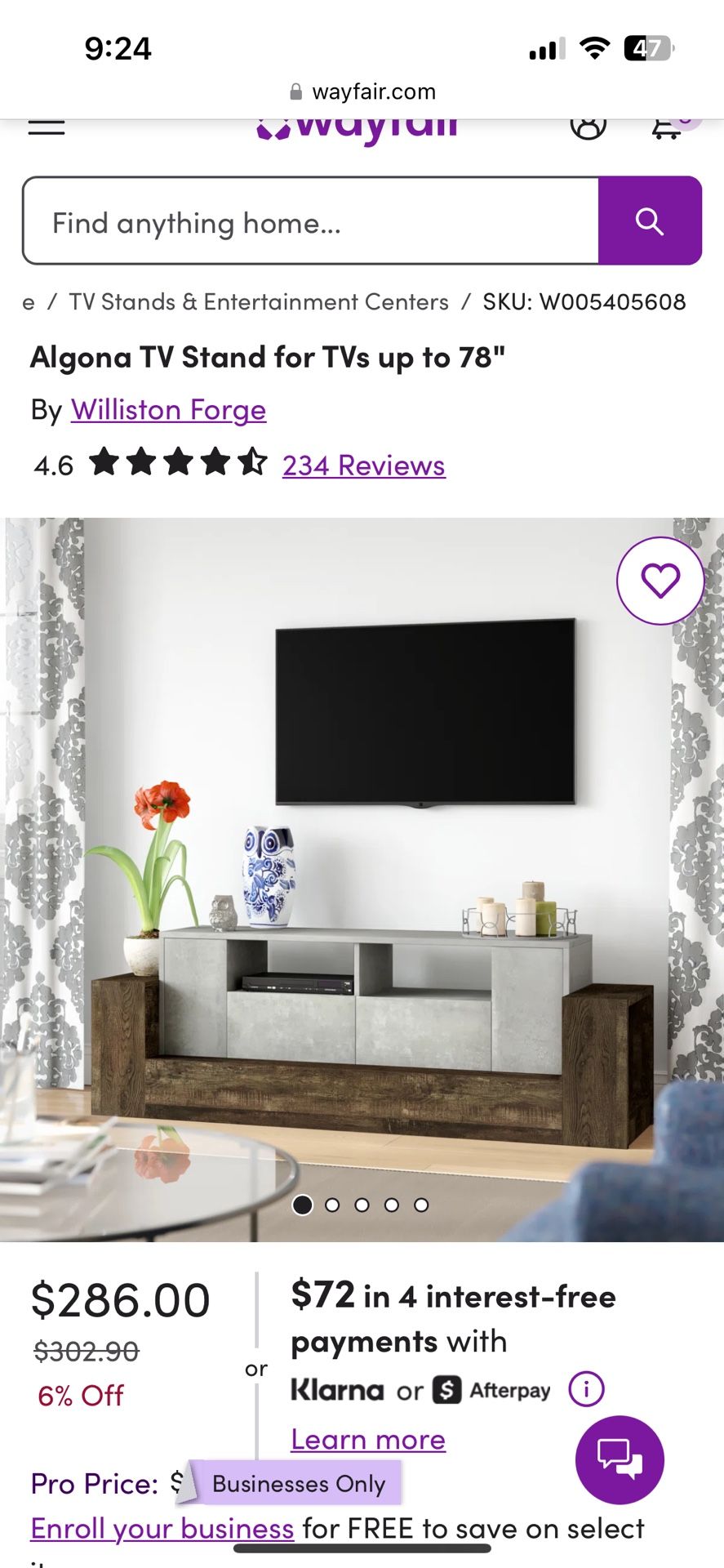 TV Stand - Must pick Up