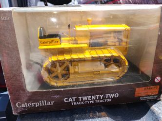 Brand new cat pillar old construction work vehicle