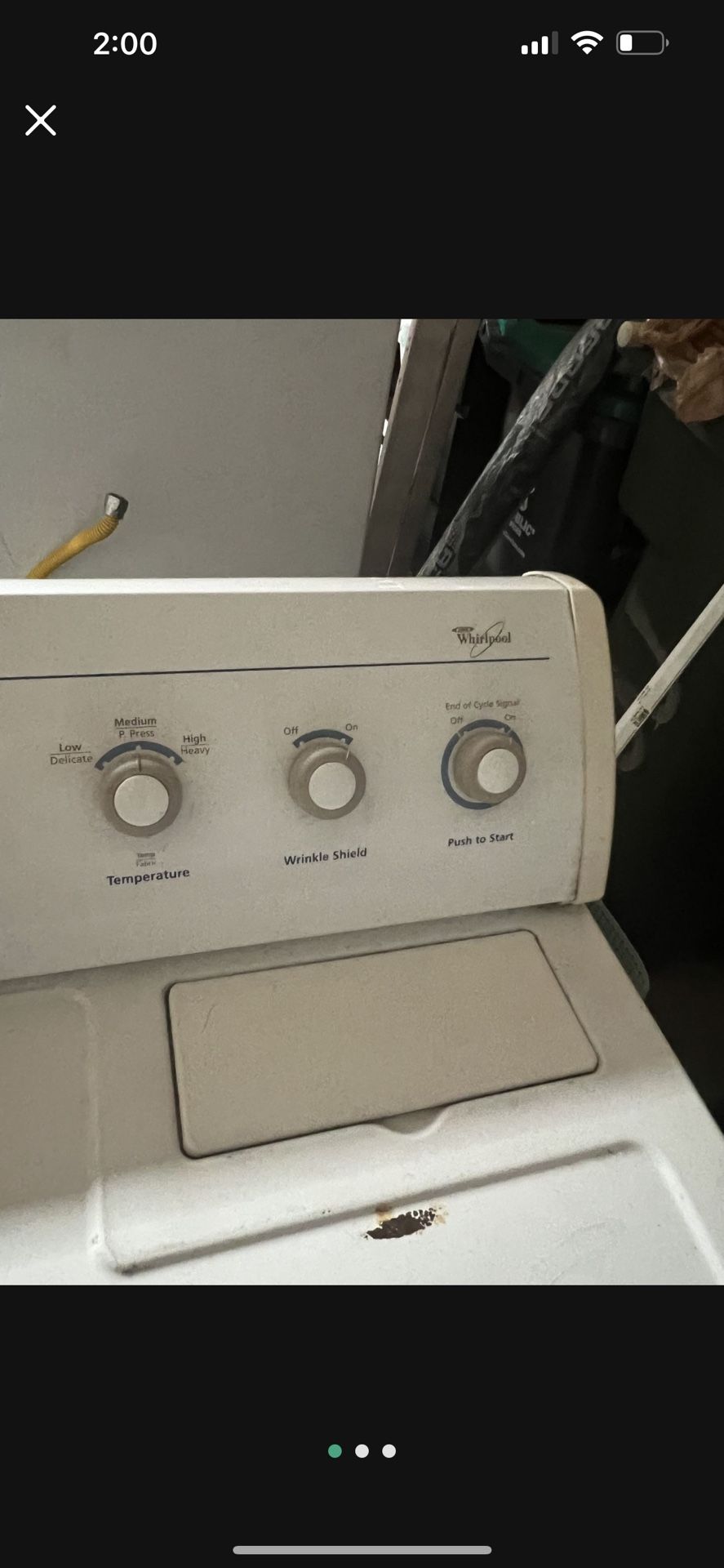 Whirlpool Gas Dryer